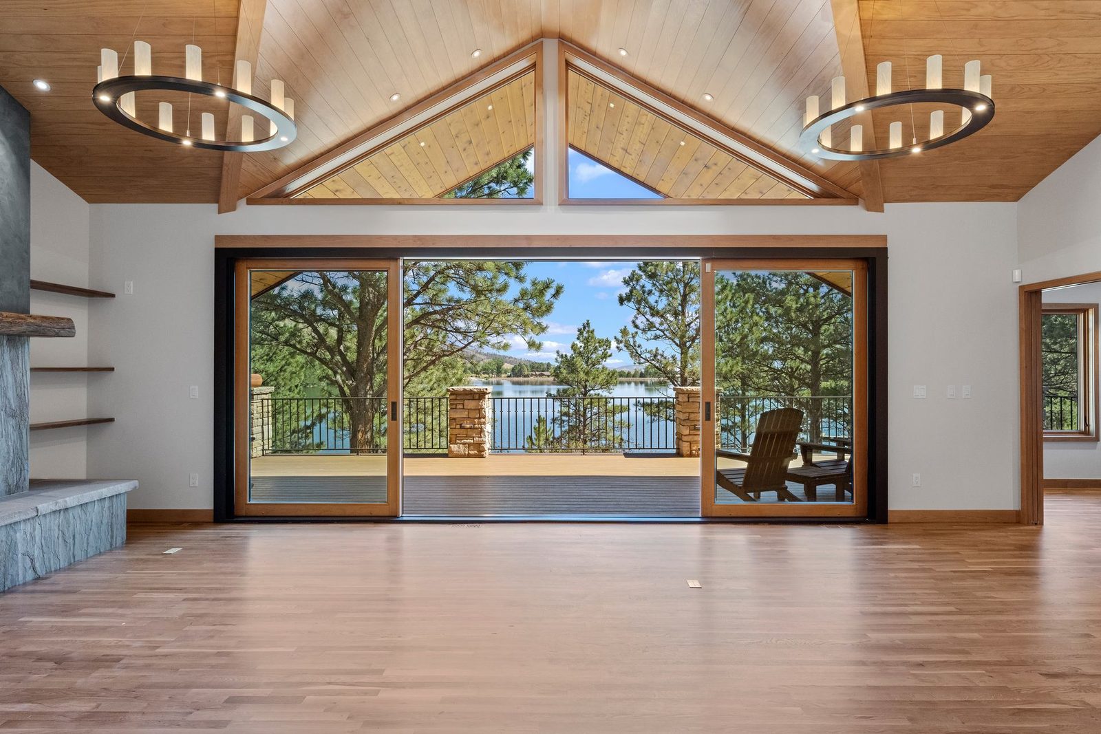 Remodeling and construction services in Boulder County — vaulted great room built by Prana Construction